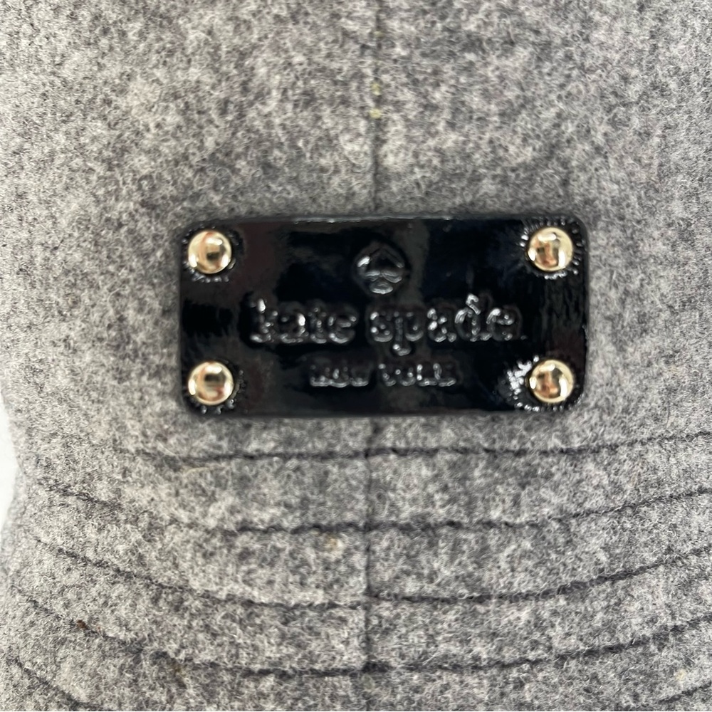 Kate Spade Lg Walker Park Tate Wool Bow Bag Romantic Coquette Luxury Feminine - Picture 2 of 15